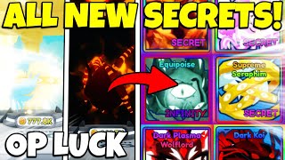 HOW TO HATCH ALL NEW DUALITY SECRETS IN BUBBLE GUM SIMULATOR INFINITY! | BGSI