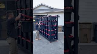 What do you think? Would this be enough storage for your garage?! #diy #storagerack