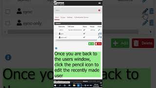 How to create sync only user - PFSense Tutorial