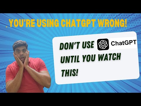 Don't Use ChatGPT Until You Watch This