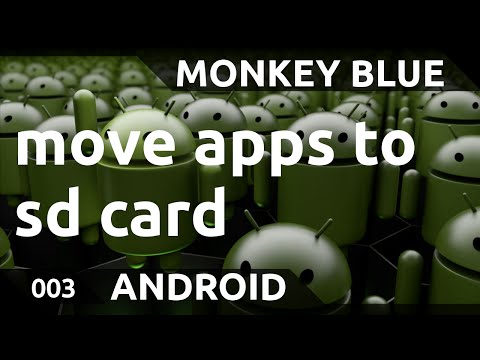 Android: how to transfer apps to sd card to free up space