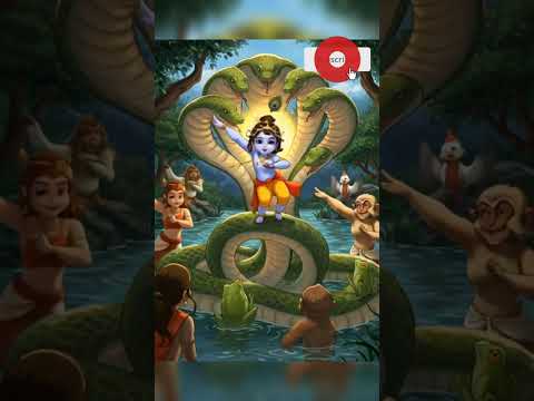 little krishna dancing video // ai generated #short #viral video