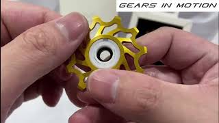 Gears In Motion Full Ceramic Gold Pulley Wheels