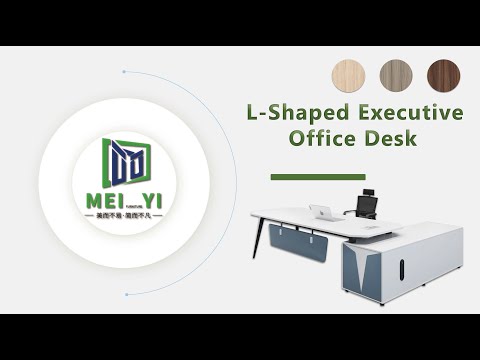 Executive Table L Shape  Manager  Executive Office Modern Desk#officefurniture #officedesk #desk