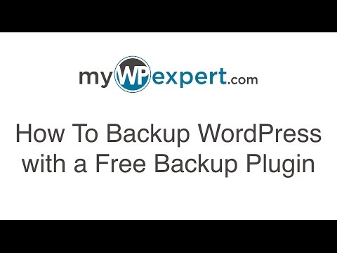 How To Backup WordPress with BackWPup, a Free Backup Plugin