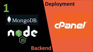 1 Deploy Nodejs Server on cPanel - Shared Hosting 2023