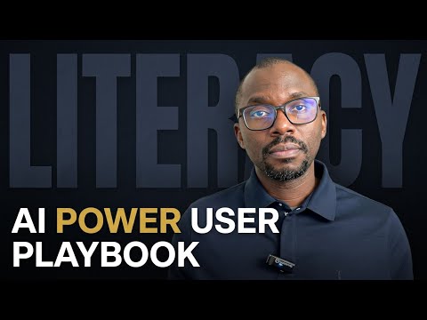 The AI Power-User Playbook: AI Literacy + Workflows That Make You Hard to Replace