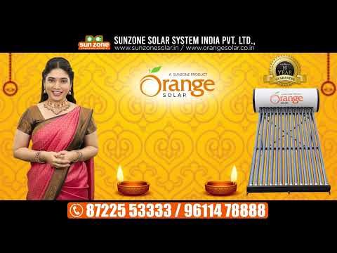 Orange Solar Wishes You a Happy Diwali in Tamil||#bestsolar||#waterheater
