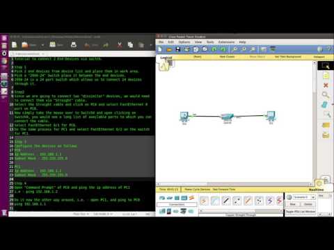 Connecting Devices with Switch in Packet Tracer - I