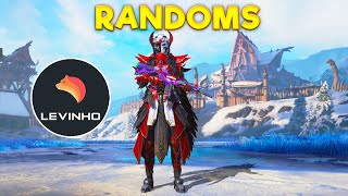 🔴 LEVINHO WITH RANDOMS | PUBG MOBILE 🔴 #PUBM×Schott