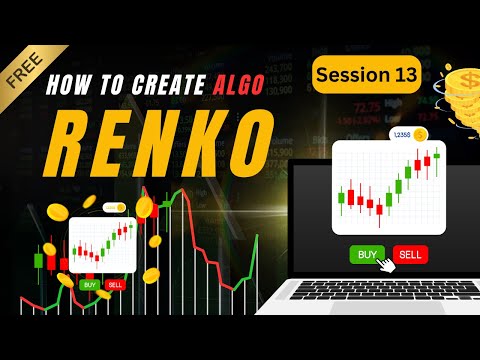 How To Create Algo on Renko  in TradeTron |  Renko एल्गो कैसे बनाएं | Session 13 | Renko Trading