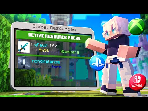 How To Get Custom Texture Packs on Console! (Xbox, PS5, Switch)