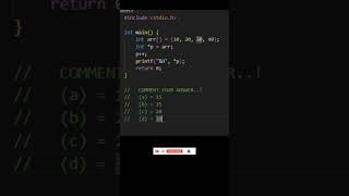 🔥 C Programming Quiz – Guess The Output ! #codingchallenge  #CodeLogic  #codingshorts #coding
