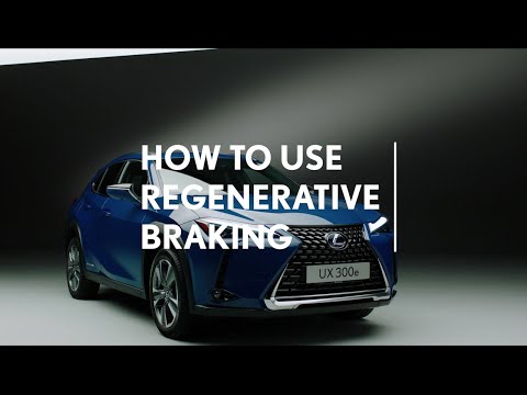 All-Electric Lexus UX 300e: How to Use Regenerative Braking in Your UX