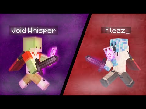Void Whisper VS Flezz_ Crystel pvp 1v1 #bome #montage #minecraft #gaming