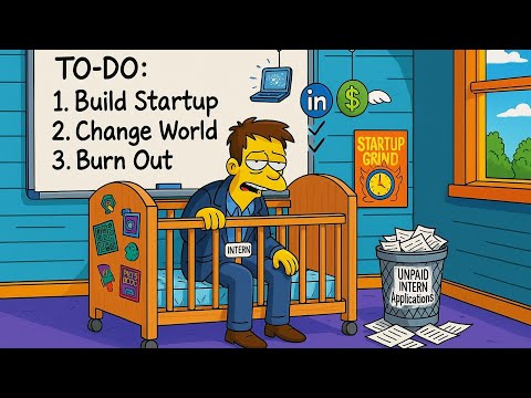 Hustle Culture is a SCAM (Funny Animation) | The Startup Scam