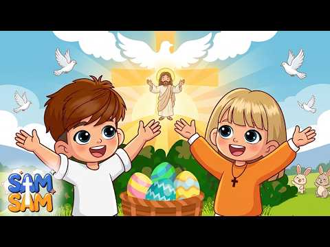 Celebrate Easter with Jesus! 🐣💛 Best Easter Songs for Kids 🐣 Christian Music Collection | Sam & Sam