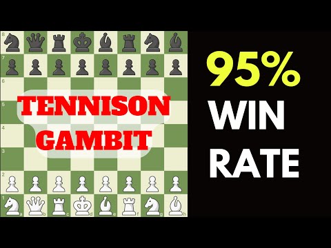 Tennison Gambit Chess Strategy: Win 95% of Your Games!