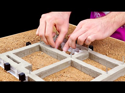Mini House Construction: The World's Tiniest Foundation | Part 1