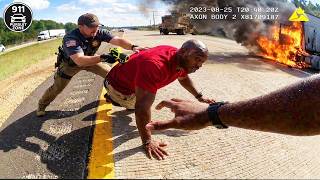 MOST BRUTAL High-Speed Police Chases Caught on Dashcam You Wouldn't Believe if Not Filmed #85