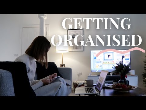 VLOG | GETTING ORGANISED FOR 2021