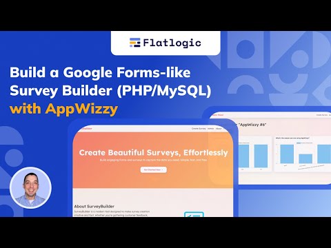 Building a Google Forms-Style Survey Builder in 30 min - Text, Choice, Checkbox, Results Dashboard