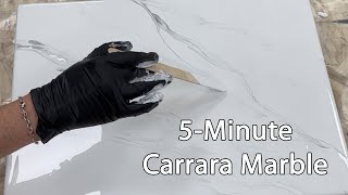 5-Minute Carrara Marble using PolyKote | Artisan Design Concepts