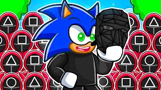 SHIN SONIC SECRETLY PLAYED AS FRONTMAN IN ROBLOX SQUID GAME 2 !!