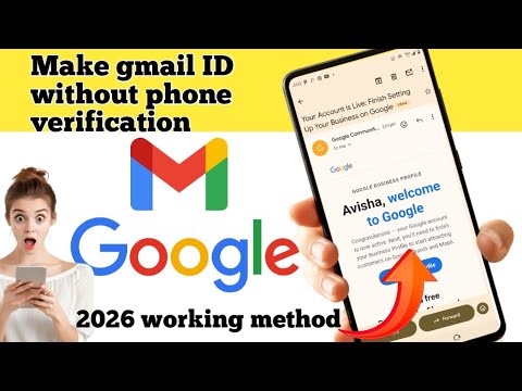 Create Unlimited Gmail Accounts Without Phone Number Verification 2026 || Create Unlimited gmail 