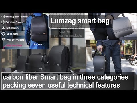 this backpack for men & women called lumzag smart bag can be oneof best backpack for laptop & school