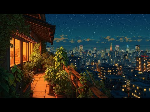 Lofi City Hiphop Vibes: Smooth Mellow Rhythm for Your Urban Night Chill Soundtrack