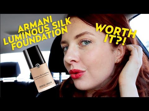 Is Armani Luminous Silk Foundation Worth it? My Review!