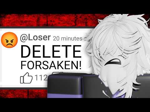 When Someone Tries To Delete Roblox Forsaken..
