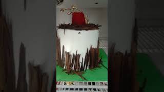 Eid Mubarak 💚❤️ #asmr #birthdaycelebration #birthdaycake #eidmubarak #eidcake #bakery #cakeasmr
