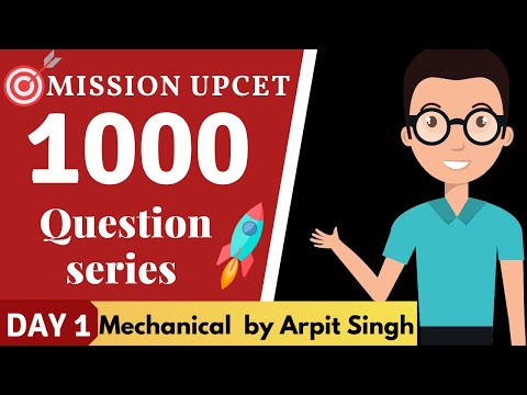 Upcet Mechanical Important Questions || Upcet  || Mission Upcet || B tech leet important questions