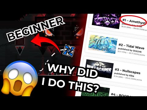 I Tried the #1 Hardest Demons as a Beginner (It Went Wrong)