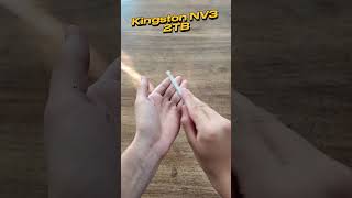 Unboxing du nouveau SSD de chez Kintgston: le NV3 ! #pc #pcgamer #ssd #gaming #computer #unboxing