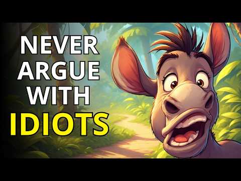 You Will Never ARGUE With IDIOTS Again -- Donkey and Tiger Fable