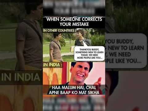 When someone correct your mistake| other countries vs India Akshay Kumar #india #insta #akshaykumar