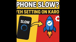 👉  Hidden Setting Se Aapka Phone Rocket Ban Jayega|Mobile Speed Jugaad 2025🚀 "Speed 2x Ho Jayegi!"