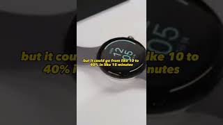 MKBHD on the Google Pixel Smart Watch charging speed | 10% to 40% in 15mins !!🤯