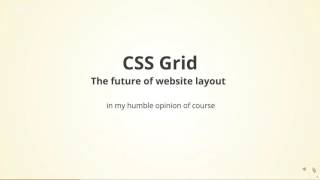 Josh Porter - The Future of CSS