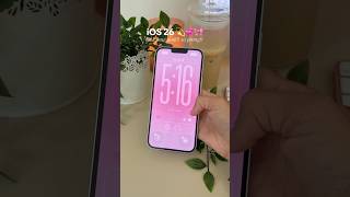 iOS 26 is BEAUTIFUL 😭 i love the liquid glass!! (this is the ios 26 beta!!) #ios26 #iphone