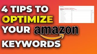 How To Optimize Your Amazon Keywords CORRECTLY...