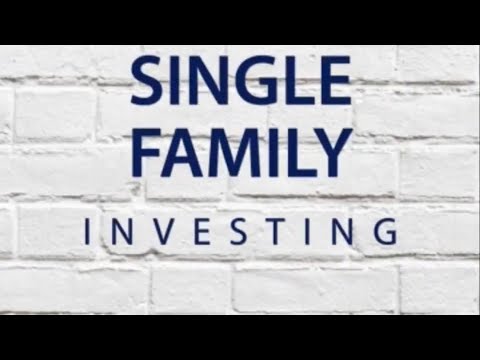 The Top Three Reasons Why New Investors Should Start With Single Family Properties.