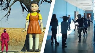 From Player to Doll: Mastering Squid Game Skills!"#SquidGame#SquidGameSkills