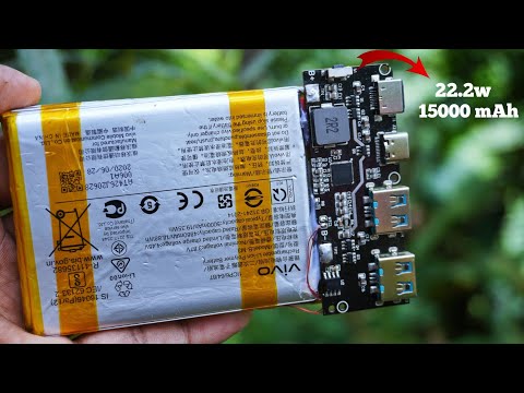 New Idea unlocked make powerful powerbank with old mobiles batteries!!!