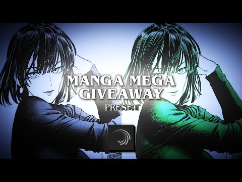 Manga Mega Giveaway 「50 Shakes, 20 CC, Effects, Glitch effect, Text 」| Preset