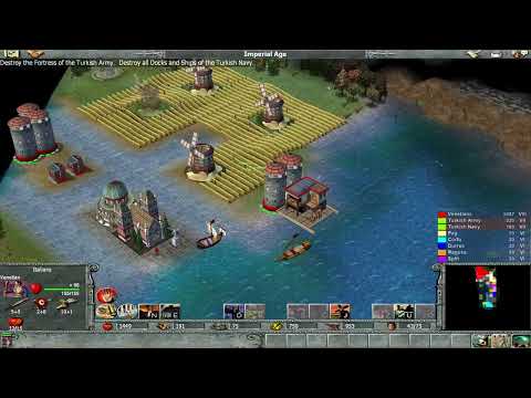 Empire Earth Italian Campaign 5/8 - Naval battle