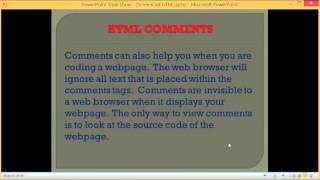 10 HTML Comments
